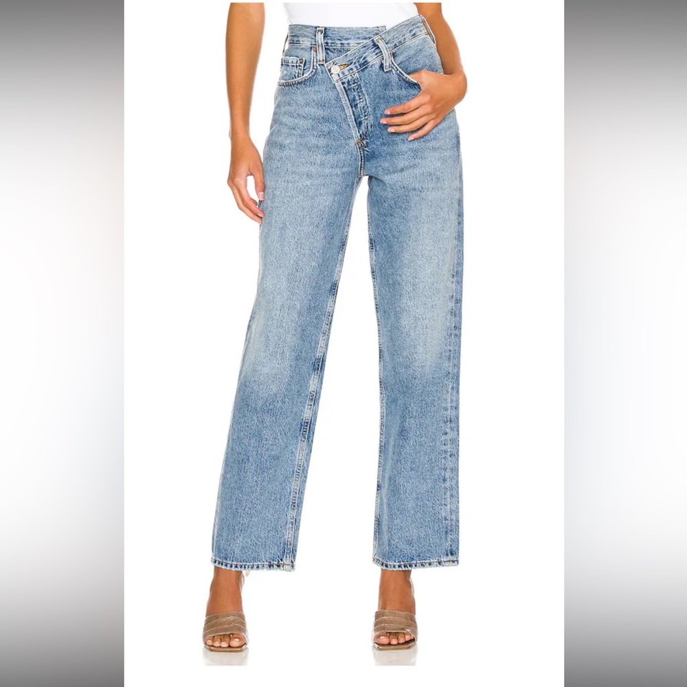 AGOLDE Criss Cross Jeans